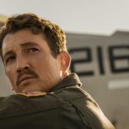 Miles Teller plays Lt. Bradley "Rooster" Bradshaw in Top Gun: Maverick from Paramount Pictures, Skydance and Jerry Bruckheimer Films.